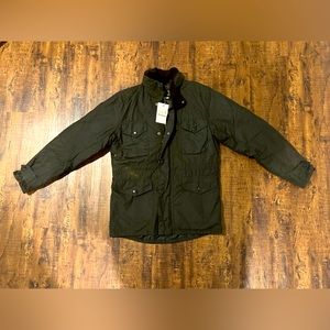 Barbour Sapper Wax Jacket - Olive
